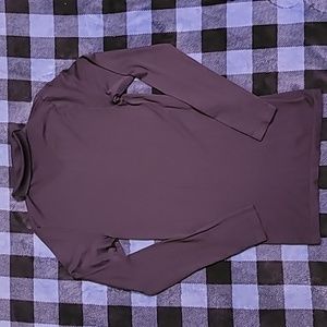 Vintage. Made in USA. KURVE. Stretchy Turtleneck.  Women's size XL